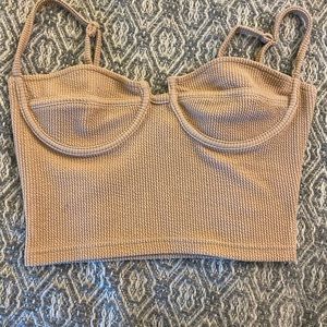 nude cropped tank